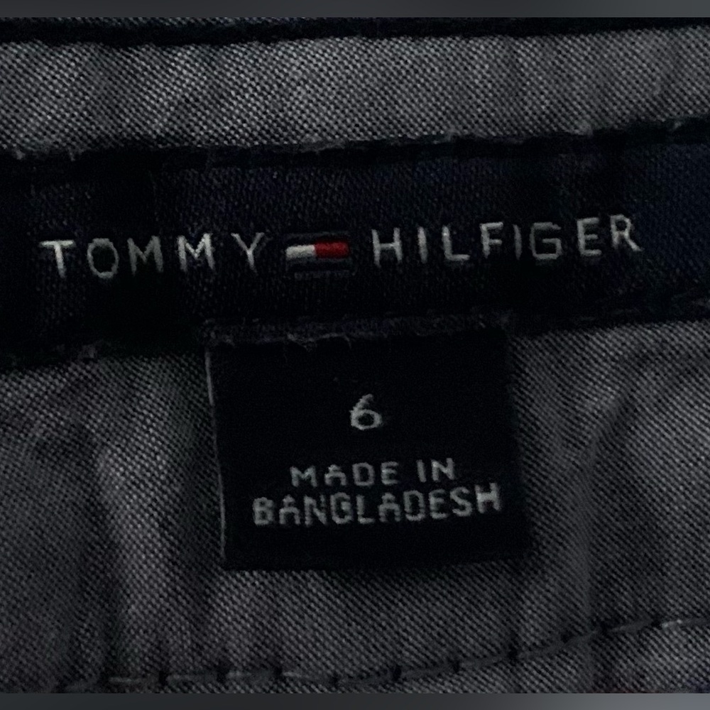 Red & white Tommy Hilfiger Slacks - Picture 8 of 13